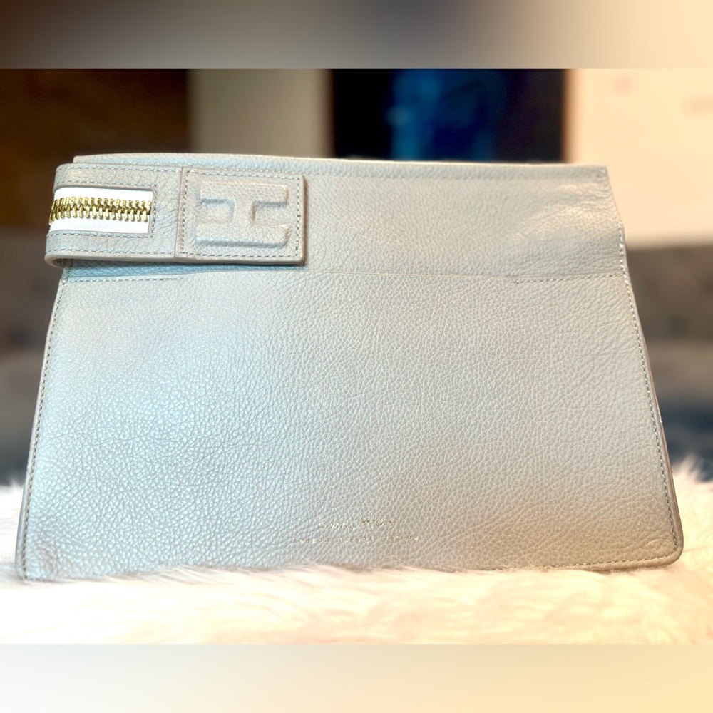 India Hicks Large Beige Clutch